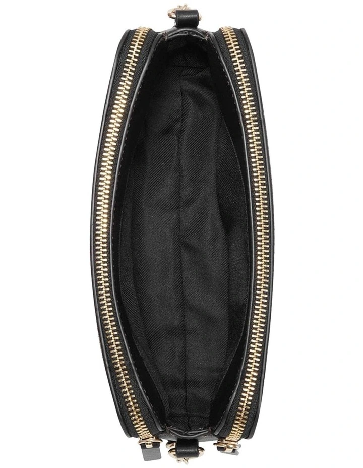 Nine West Penny Brown/Black Camera Crossbody Bag 4 Nine West Penny Brown/Black Camera Crossbody Bag - Image 4