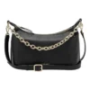 Nine West Ronnie Black Zip Top Shoulder Bag