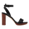 Nine West Deluxe Black Sandals