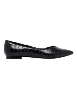 Nine West Adley Black Flats