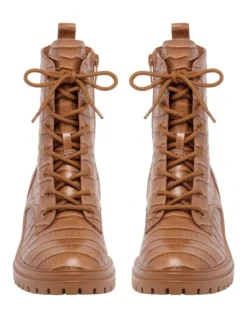 Nine West Silana Caramel Boots -Nine West 913938940 3 720x928