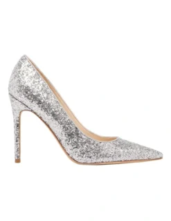 Nine West Fresh Silver Pumps