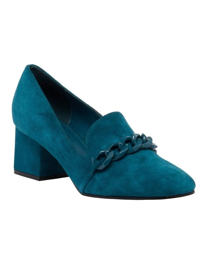 Nine West Remal Teal Pumps 2 Nine West Remal Teal Pumps - Image 2