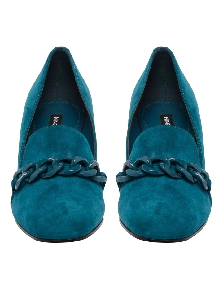 Nine West Remal Teal Pumps 3 Nine West Remal Teal Pumps - Image 3