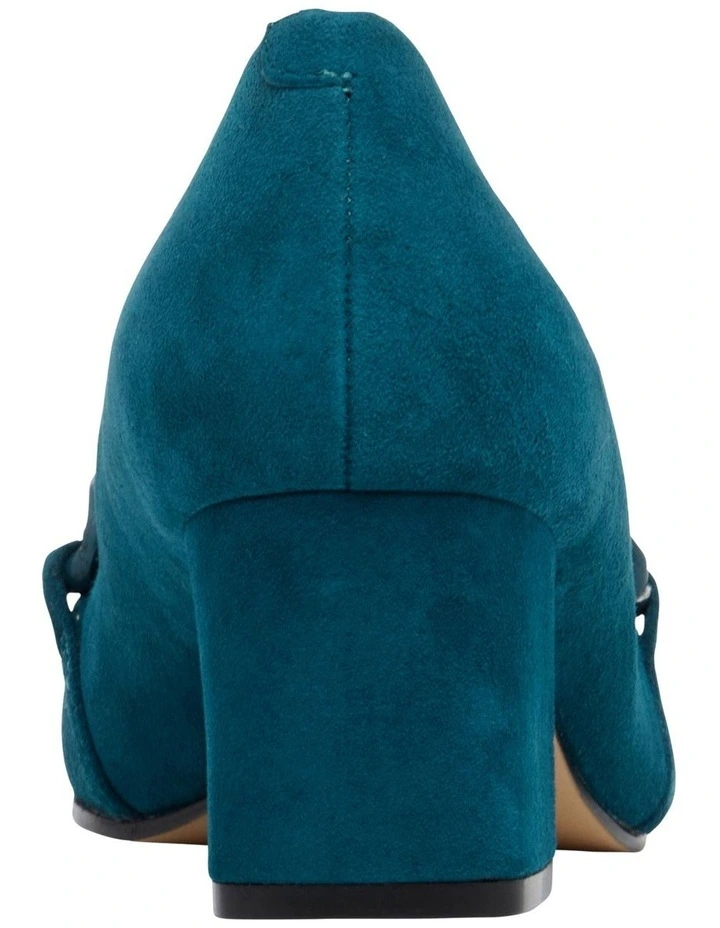 Nine West Remal Teal Pumps 4 Nine West Remal Teal Pumps - Image 4