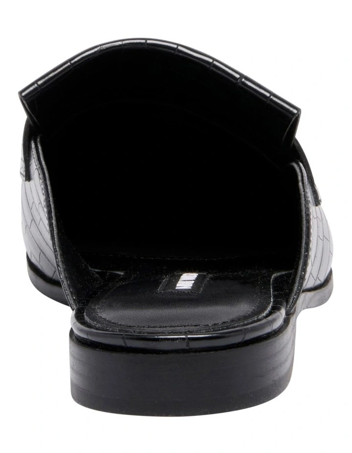 Nine West Kilts Black Flat Mules 4 Nine West Kilts Black Flat Mules - Image 4