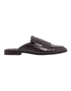 Nine West Kilts Brown Flat Mules