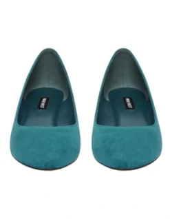 Nine West Speakup Teal Flats -Nine West 919447030 3 720x928