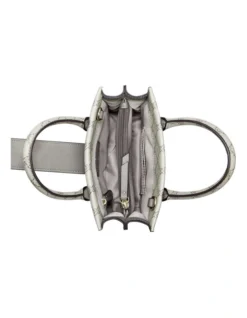 Nine West Kathy Mini Jet Set Tote Bag In Beige Multi 6 Nine West Kathy Mini Jet Set Tote Bag In Beige Multi -Nine West 926660260 3 720x928