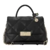 Nine West Marian Flapover Crossbody Bag In Black