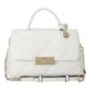 Nine West Marian Flapover Crossbody Bag In Milk
