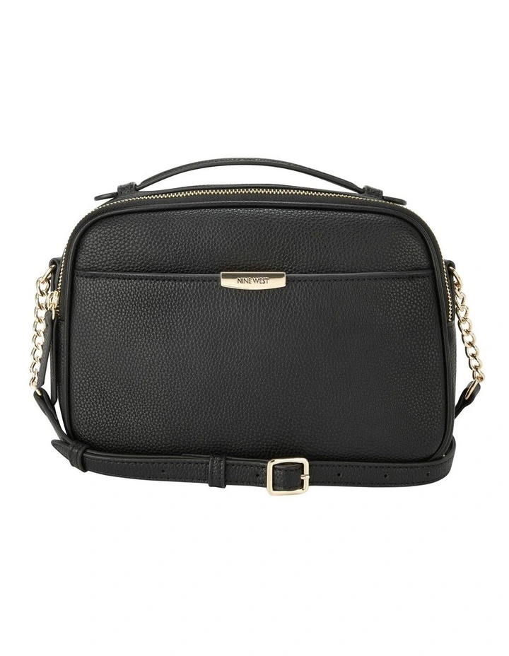 Nine West Pamela Camera Crossbody Bag In Black 1 Nine West Pamela Camera Crossbody Bag In Black