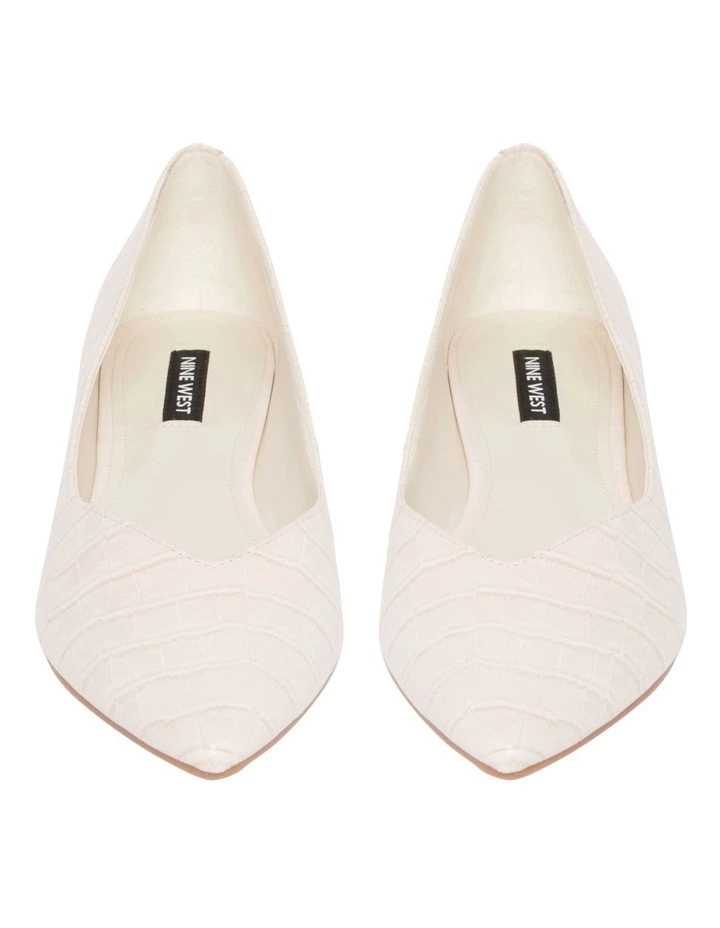 Nine West Adley Ballet Flats In Ivory 3 Nine West Adley Ballet Flats In Ivory - Image 3