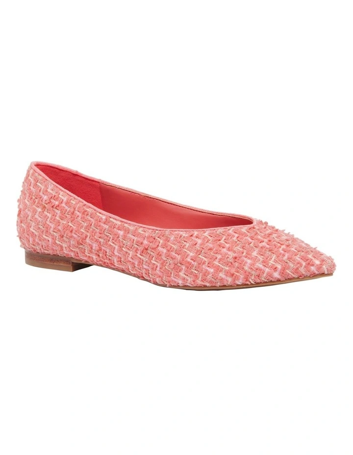 Nine West Adley Ballet Flats In Pink 2 Nine West Adley Ballet Flats In Pink - Image 2