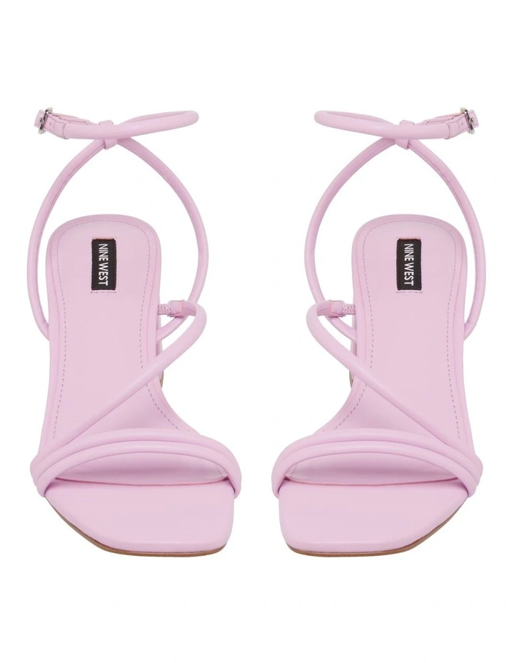 Nine West Gloro Tie-Up Sandal In Lilac 3 Nine West Gloro Tie-Up Sandal In Lilac - Image 3