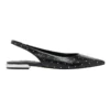 Nine West Lucees Flat In Black