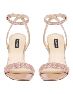 Nine West Handle Glitter Sandal In Rose 6 Nine West Handle Glitter Sandal In Rose -Nine West 947612980 3 720x928