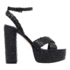Nine West Hadyn Platform Sandal In Black