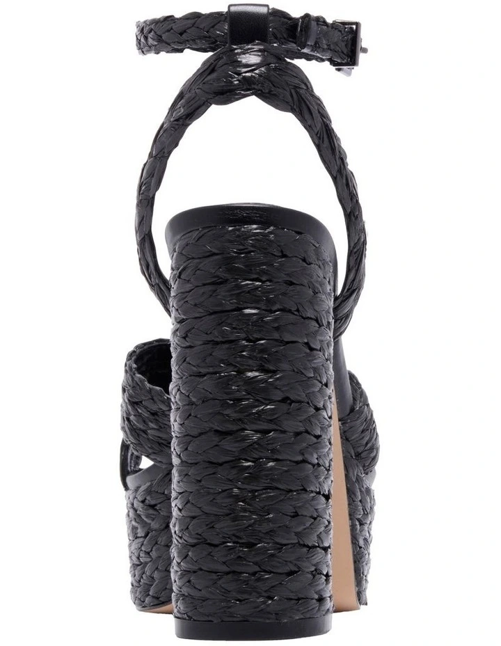 Nine West Hadyn Platform Sandal In Black 4 Nine West Hadyn Platform Sandal In Black - Image 4