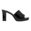 Nine West Behot Platform Sandal In Black