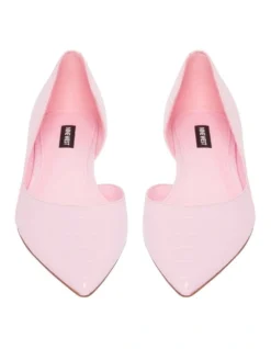 Nine West Aery Crocodile Flat Shoe In Light Pink 7 Nine West Aery Crocodile Flat Shoe In Light Pink -Nine West 947643220 4 720x928