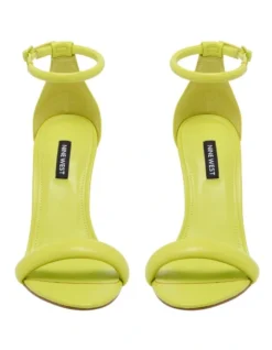 Nine West Teeya Heeled Sandal In Lime Green 6 Nine West Teeya Heeled Sandal In Lime Green -Nine West 951238810 3 720x928