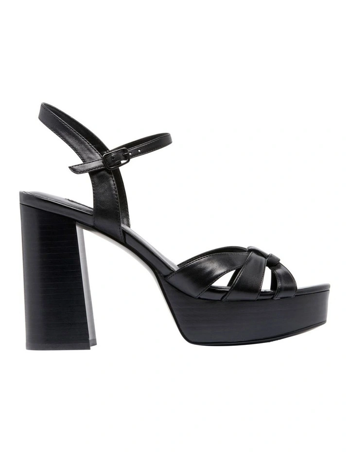 Nine West Rast Platfrom Sandal In Black 1 Nine West Rast Platfrom Sandal In Black