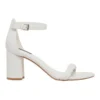 Nine West Saria Sandal In White
