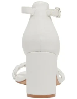 Nine West Saria Sandal In White 7 Nine West Saria Sandal In White -Nine West 951240070 4 720x928