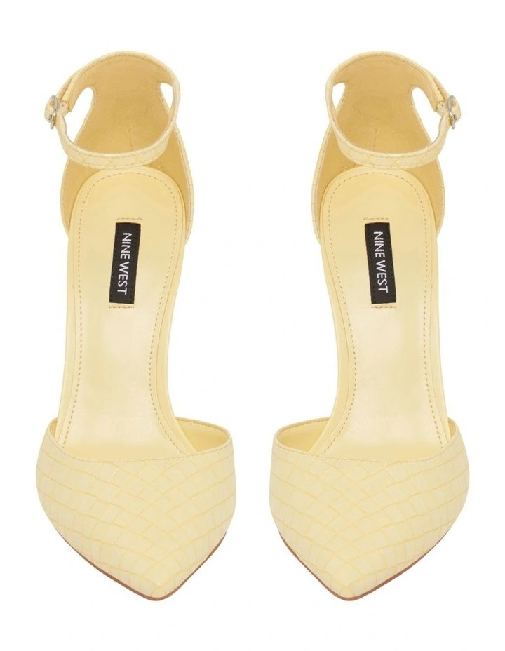Nine West Faiz Pump In Yellow 3 Nine West Faiz Pump In Yellow - Image 3