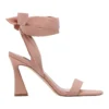 Nine West Kelsie Tie-Up Sandals In Light Pink