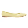 Nine West Speakup Flats In Yellow