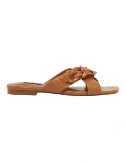 Nine West Misty Sandals In Tan