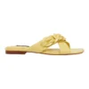 Nine West Misty Sandals In Yellow
