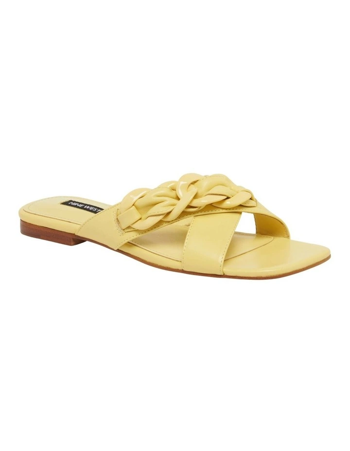 Nine West Misty Sandals In Yellow 2 Nine West Misty Sandals In Yellow - Image 2