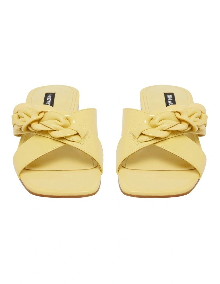Nine West Misty Sandals In Yellow 3 Nine West Misty Sandals In Yellow - Image 3