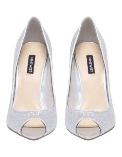 Nine West Prizz Pump In Silver 6 Nine West Prizz Pump In Silver -Nine West 956527300 3 720x928