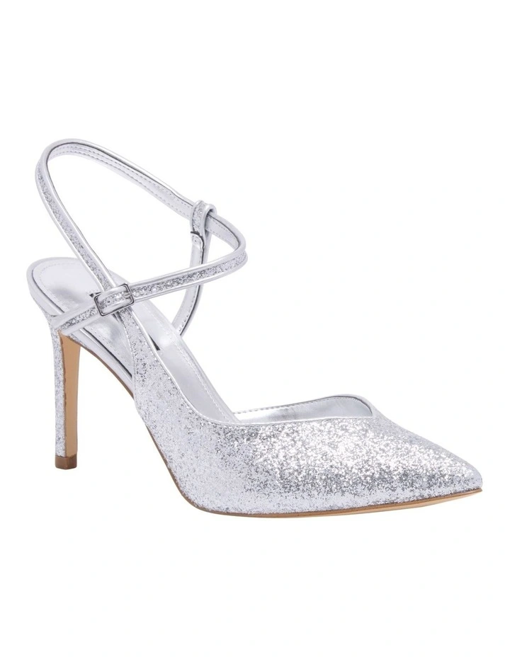 Nine West Elisa Pump In Silver 2 Nine West Elisa Pump In Silver - Image 2