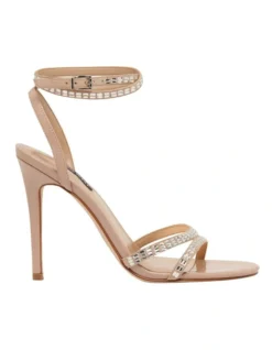 Nine West Mona-A Sandals In Rose Gold
