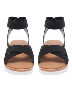 Nine West Bounce Sandals In Black -Nine West 956528830 3 720x928