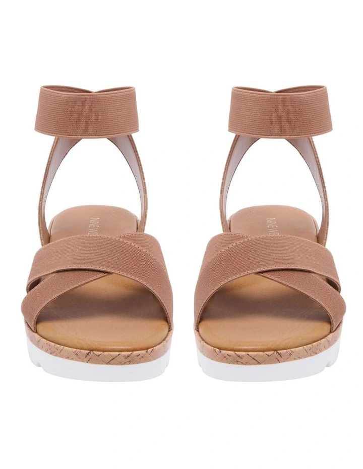 Nine West Bounce Sandals In Tan 3 Nine West Bounce Sandals In Tan - Image 3