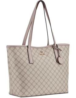 Nine West Delaine Mushroom Logo Tote Bag In Beige -Nine West 977787100 4 720x928