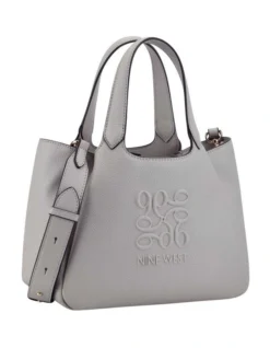 Nine West Emmaline Satchel Bag In Grey -Nine West 977788360 4 720x928