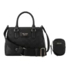 Nine West Houghton Black Satchel Bag In Black