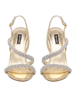Nine West Tiff Sandal In Gold -Nine West 979979590 3 720x928