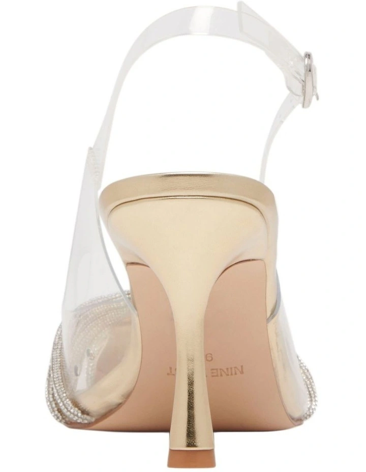 Nine West Nalan Pump In Gold 4 Nine West Nalan Pump In Gold - Image 4