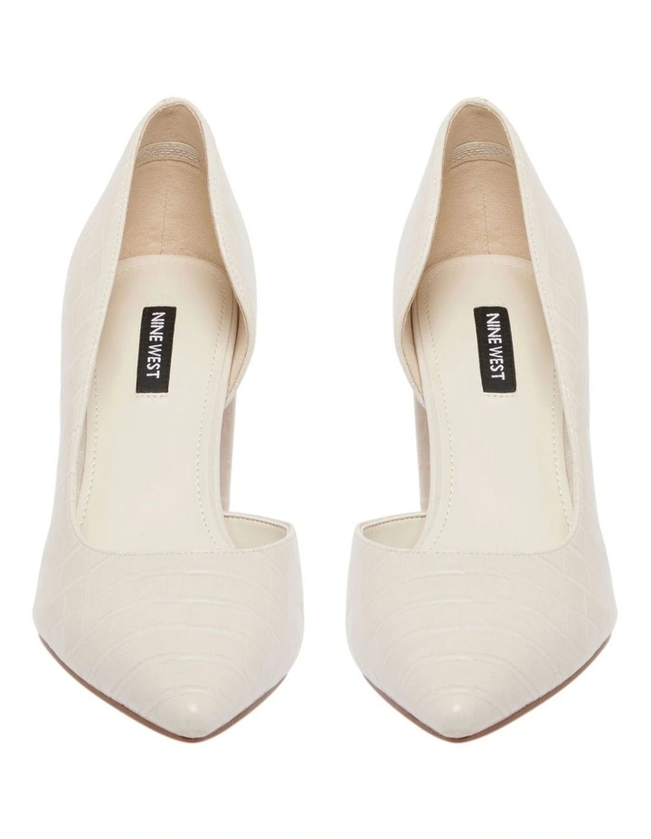 Nine West Cacina Pump In Cream 3 Nine West Cacina Pump In Cream - Image 3
