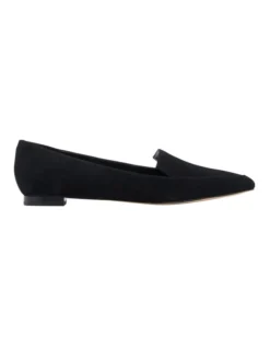 Nine West Abay Flat In Black