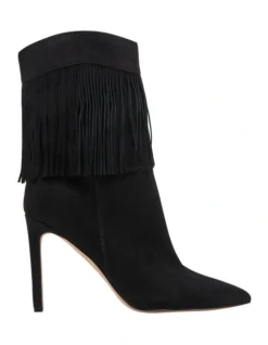 Nine West Tries Heeled Boots In Black