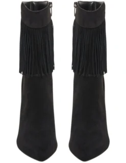 Nine West Tries Heeled Boots In Black -Nine West 988793200 3 720x928